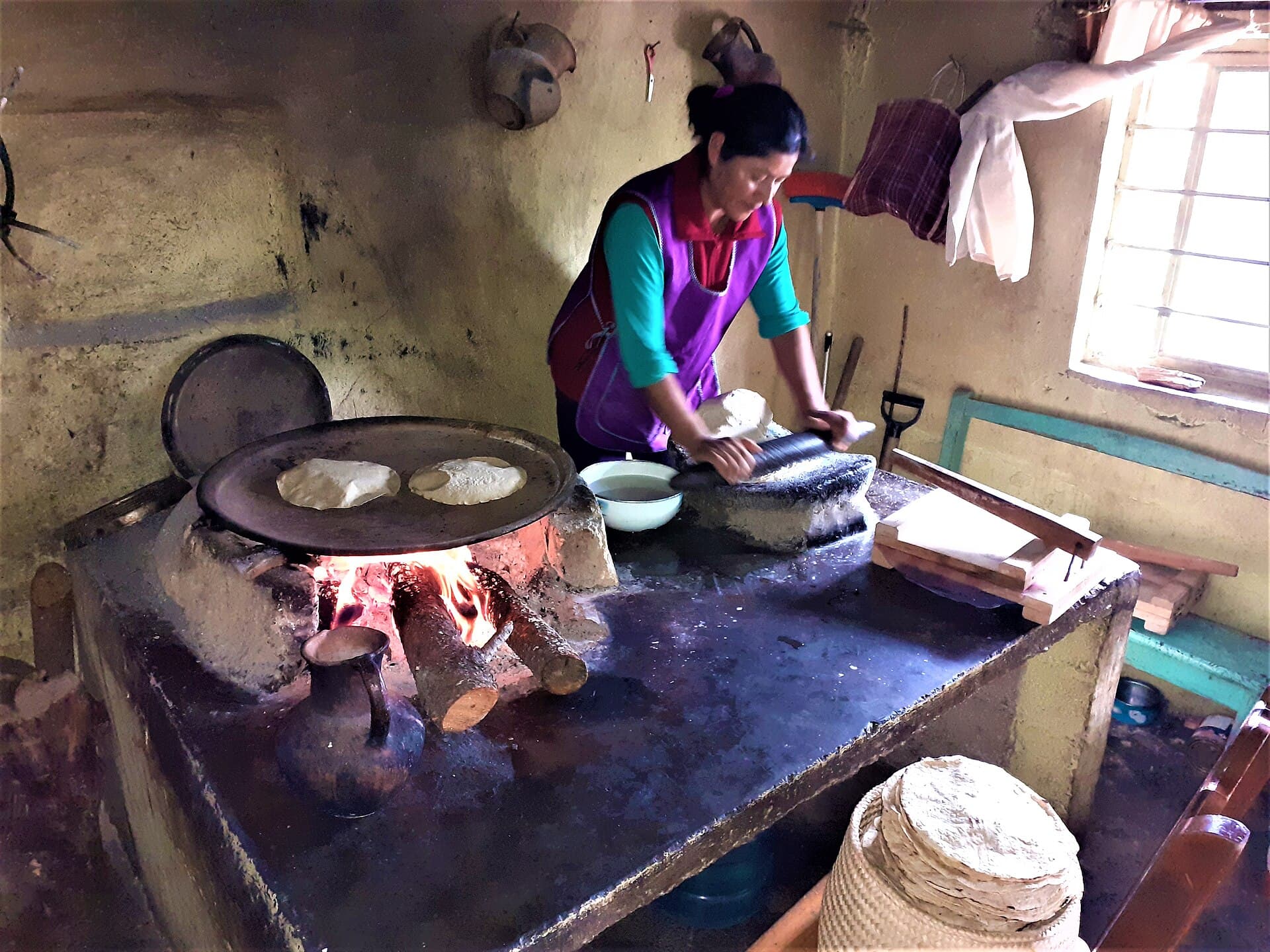 Cocina tradicional, San Juan Achiutla, Oaxaca, México, 2020. 02